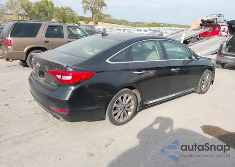 2017 Hyundai Sonata Limited из США, поврежденный, VIN 5NPE34AF7HH464389